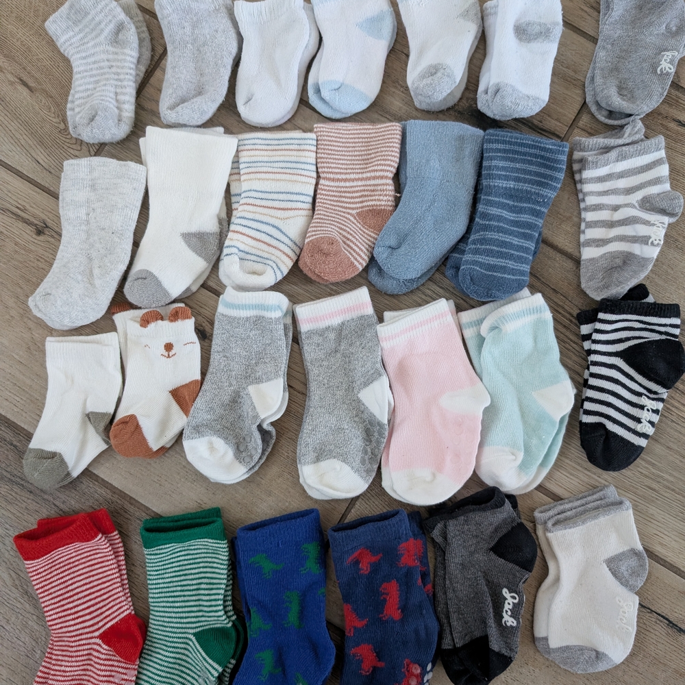 Colorful Kids Sock Collection